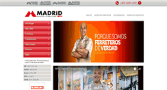 Desktop Screenshot of ferreteriamadrid.cl